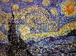 Van Gogh: Nuit toile (Csillagos j)